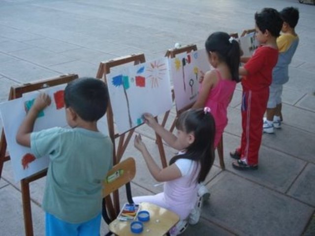 Mi primeras calases en el Kinder Garden