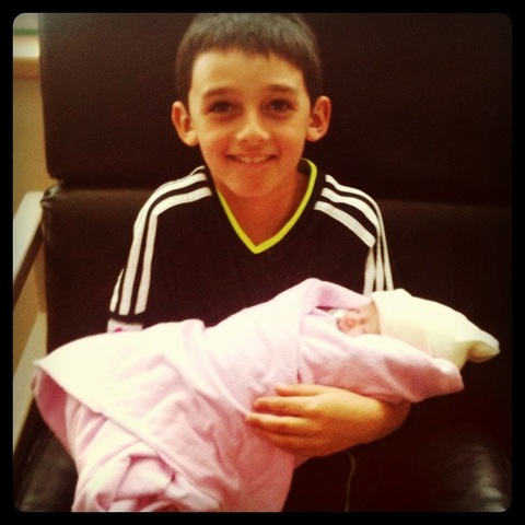 Ma soer petite est né