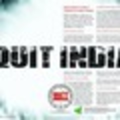Quit India campaign