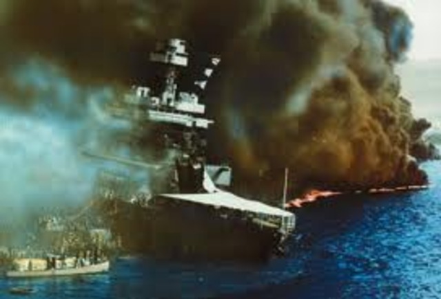 Pearl Harbor bombed