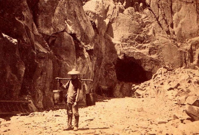 Building in the Sierra Nevada Mountians