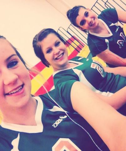 Made high school volleyball team