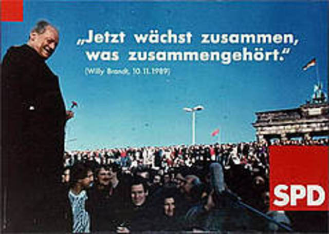 Berlijn wordt verdeelt.