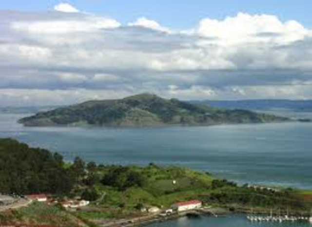Arrival through Angel Island