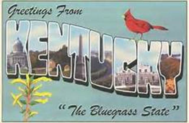Kentucky becomes a state