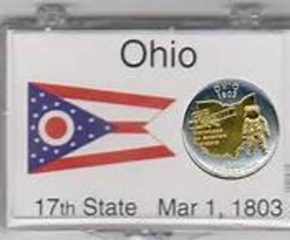 Ohio becomes a state