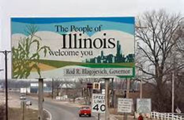 Illinois becomes a state