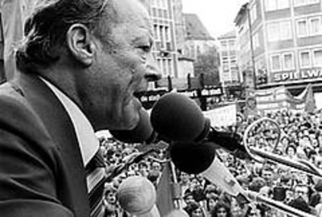 Nieuwe verkiezingen van Brandt.