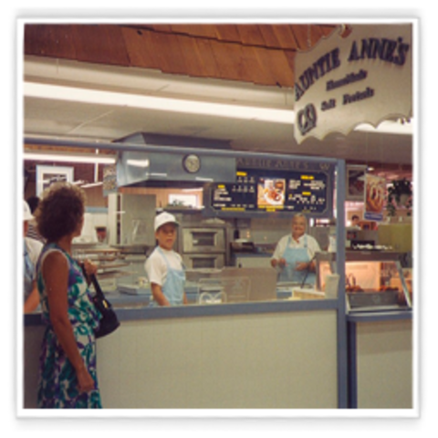 Start of Auntie Anne's