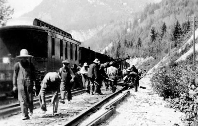working on the railroad