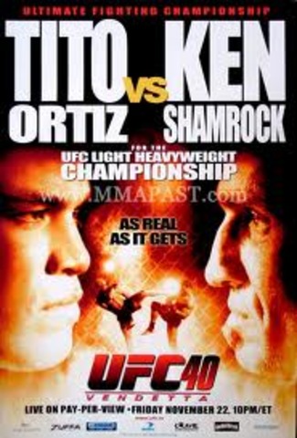 UFC 40 impact