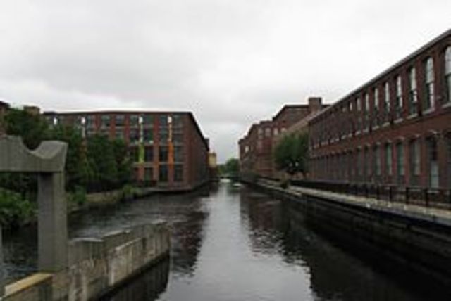 Construction of Middlesex and Pawtucket Canals Finished