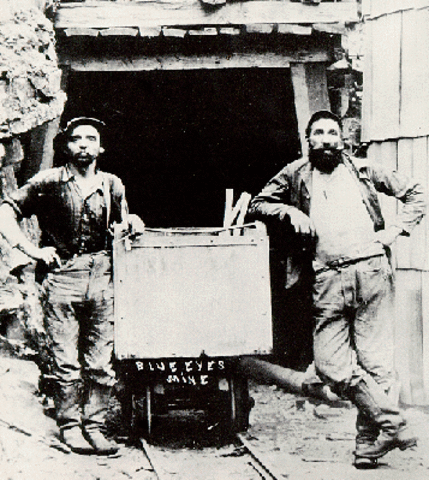 My Dads job of working in the mine