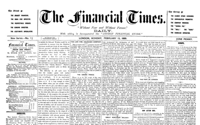 The FT adopts a more porous metered paywall after strong competition from the Wall Street Journal