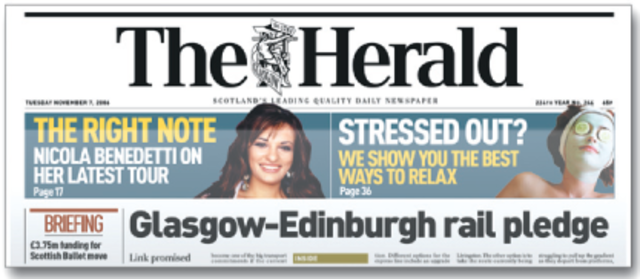 The Herald Scotland announces paywall plans
