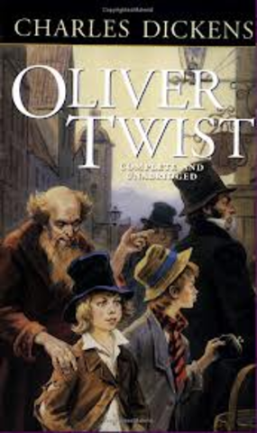 Charles Dickens publishes Oliver Twist in periodical form
