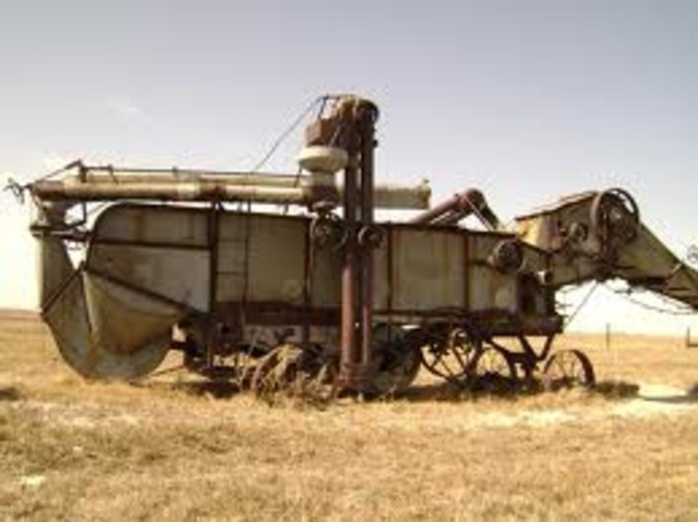 The threshing machine