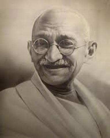 Mohandas K. Gandhi is born in India