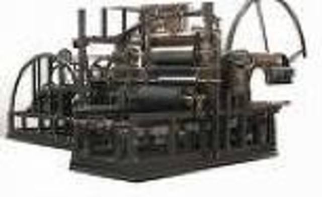 Steam Powered Printing Press