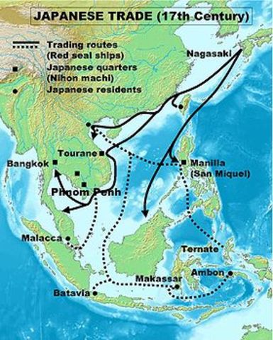 Japan opens trade to the West.