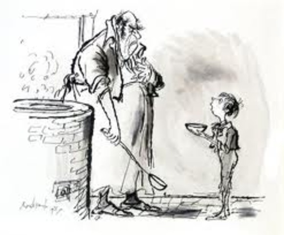 Charles Dickens published Oliver Twist