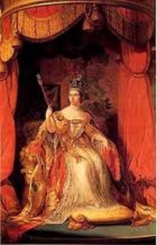Queen Victoria ascends to the throne