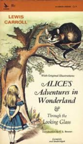 Lewis Carroll published Alice's Adventures in Wonderland