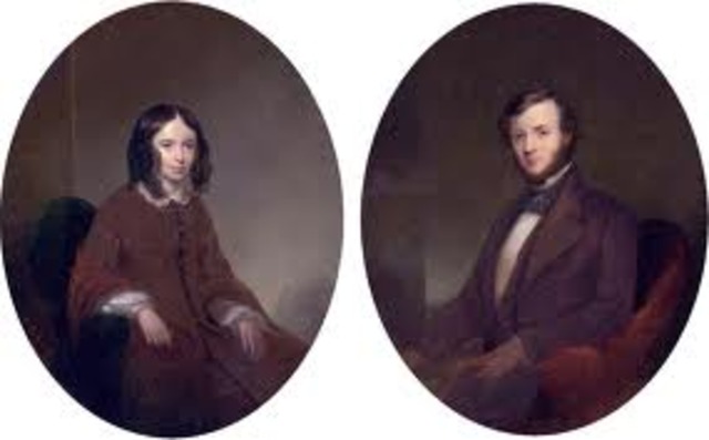 Elizabeth Barrett & Robert Browning elope