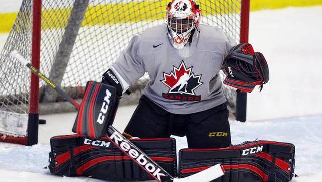 malcom the first black nhl goaile