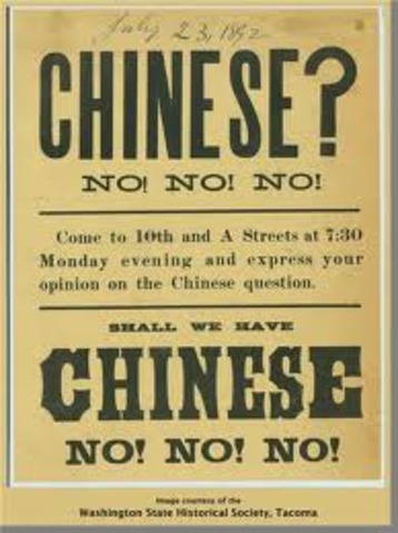 Chinese Exclusion act