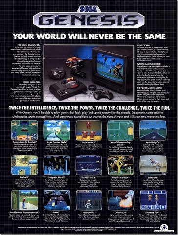 Recieved Sega Genesis