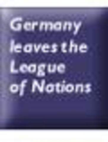 Germany Left the League of Nations