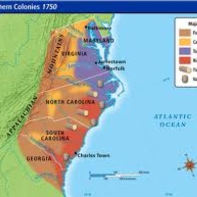 Timeline: Southern Colonies