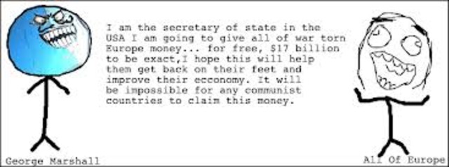 The Marshall plan Consequences