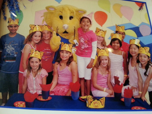 My 8th birthday party