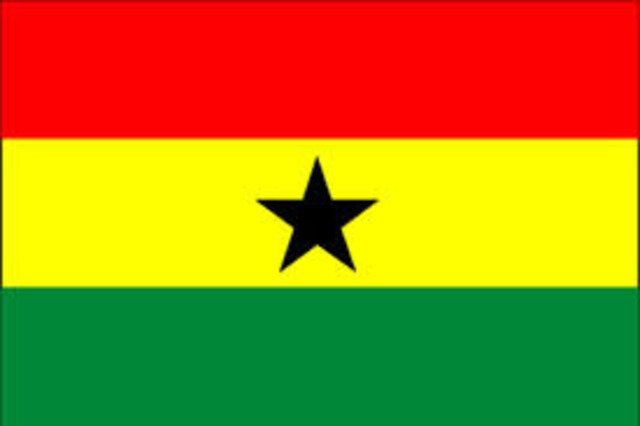 The Ghana empire began