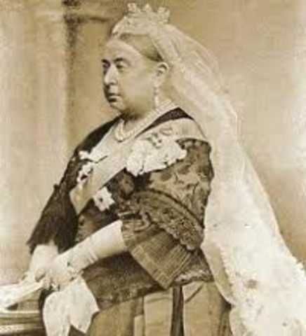 Queen Victoria dies