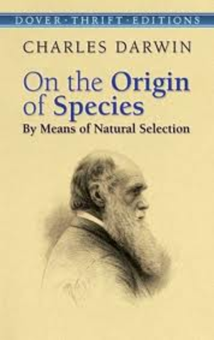 Charles Darwin publishes On the Origin of Species by Means of Natural Selection