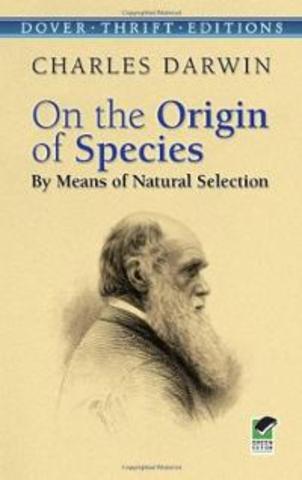 Charles Darwin publishes On the Origin of Species by Means of Natural Selection