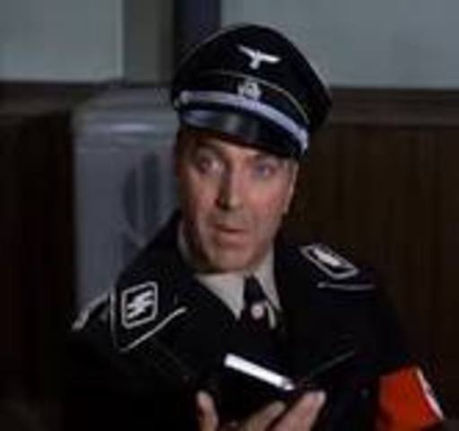 The Gestapo officers visit