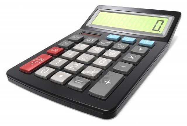 First used a calculator