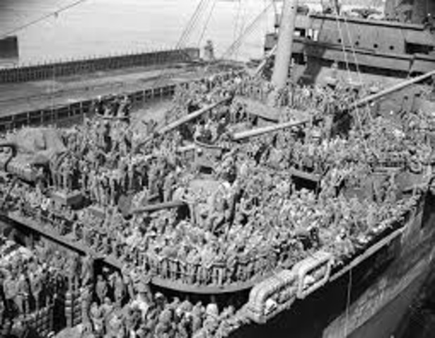 Start of War in Europe/ Atlantic