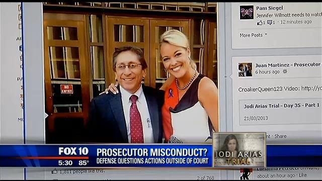 Prosecutor misconduct? Defense questions action outside of court