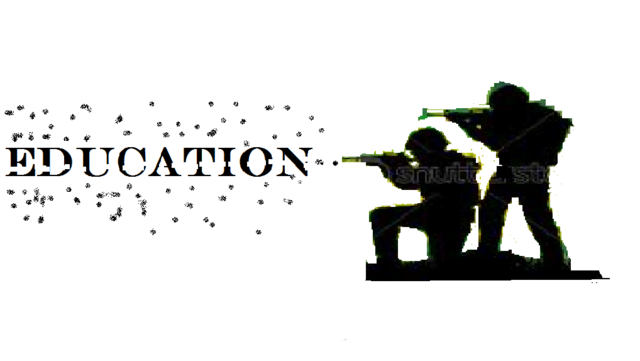 Military causes problems for education in Africa.2011
