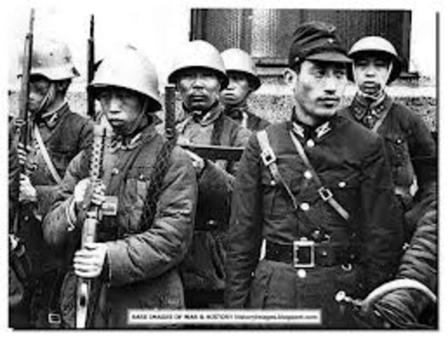 Sino-Japanese War Begins