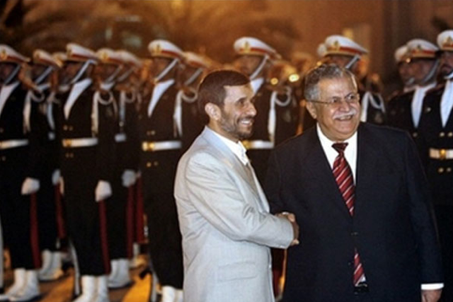 President Ahmadinejad visits Iraq.