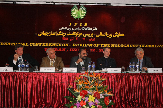 Iran denies the Holocaust