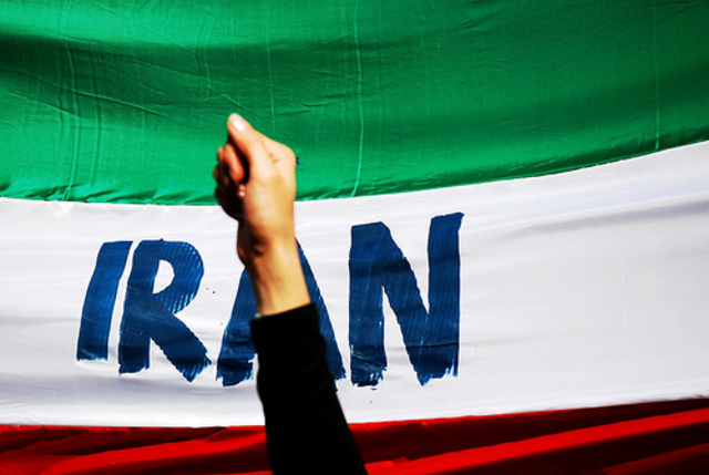 Ayatollah Khamenei and Mahmoud Ahmandinejad supporters