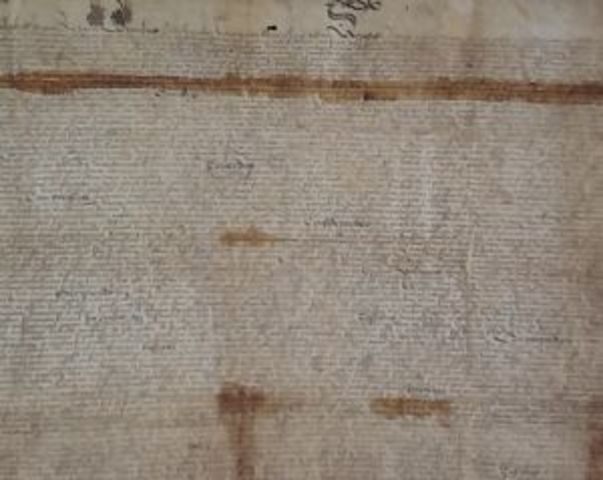 Charter of James VI establishing the University