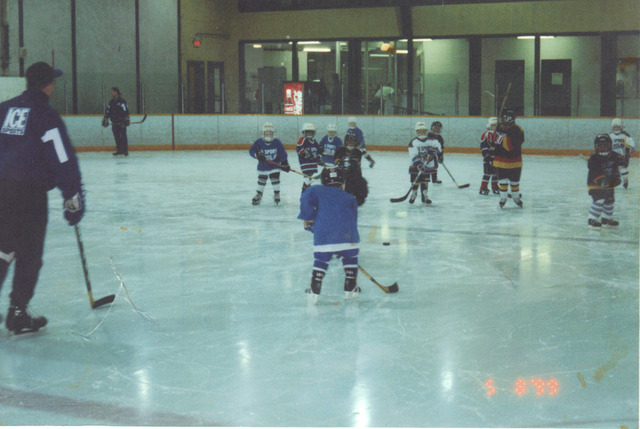 Started Playing hockey
